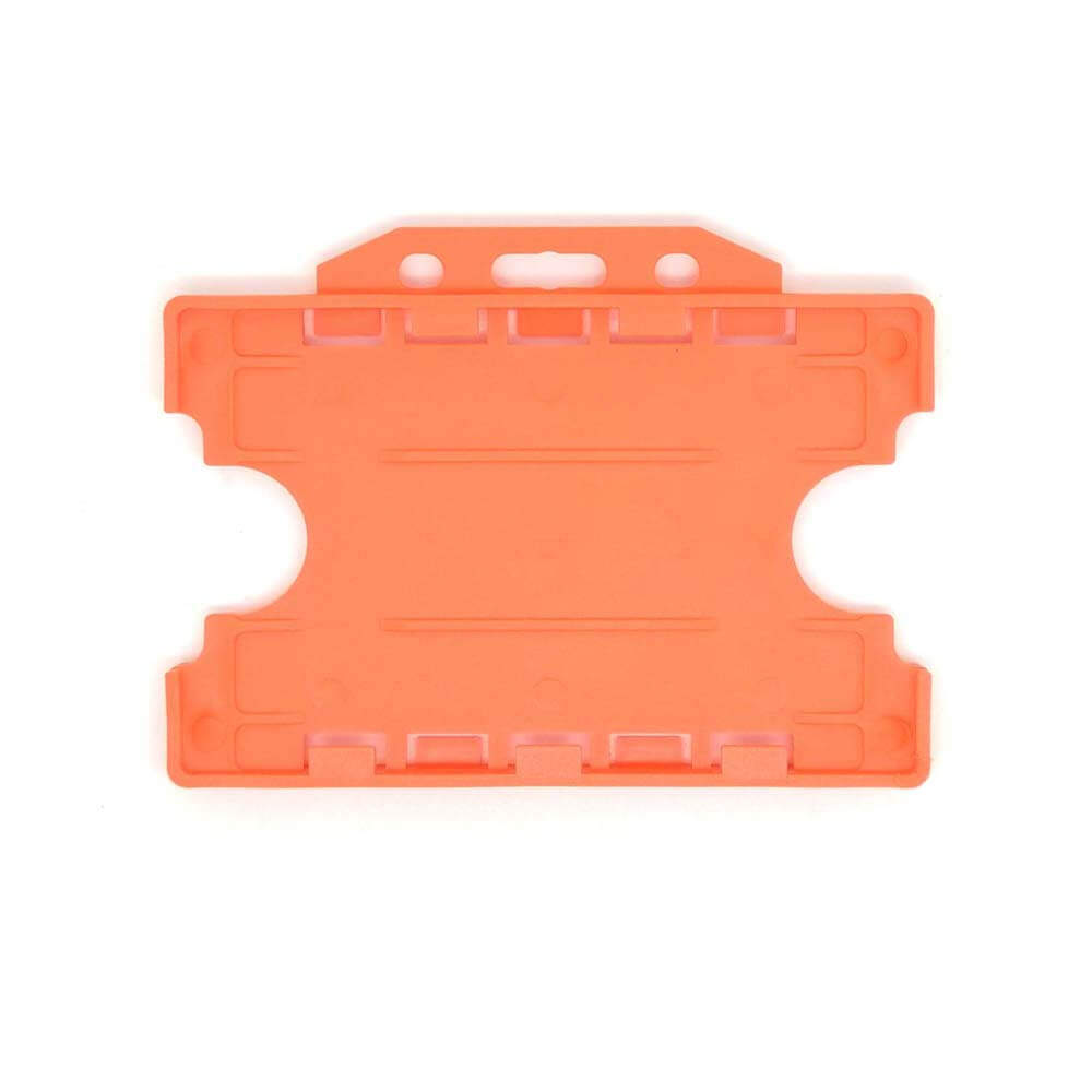 Evohold Orange Dual-Sided ID Card Holders (Pack of 100)