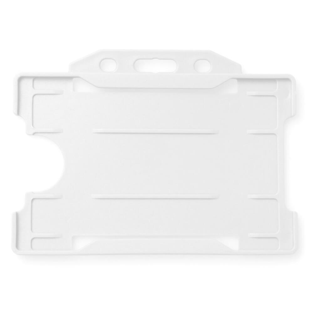 Evohold White Single-Sided ID Card Holders (Pack of 100)
